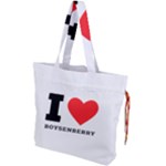 I love boysenberry  Drawstring Tote Bag