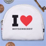 I love boysenberry  Horseshoe Style Canvas Pouch