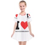 I love boysenberry  Kids  Smock Dress