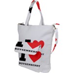 I love boysenberry  Shoulder Tote Bag