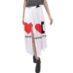 I love boysenberry  Velour Split Maxi Skirt