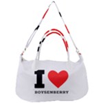 I love boysenberry  Removable Strap Handbag