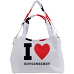 I love boysenberry  Double Compartment Shoulder Bag