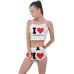 I love boysenberry  Summer Cropped Co-Ord Set