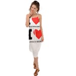 I love boysenberry  Waist Tie Cover Up Chiffon Dress