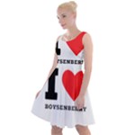 I love boysenberry  Knee Length Skater Dress