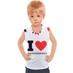 I love boysenberry  Kids  Sport Tank Top