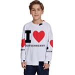 I love boysenberry  Kids  Long Sleeve Jersey