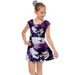 Cute Adorable Victorian Gothic Girl 6 Kids  Cap Sleeve Dress