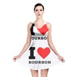 I love bourbon  Reversible Skater Dress