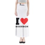 I love bourbon  Full Length Maxi Skirt