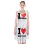 I love bourbon  Racerback Midi Dress