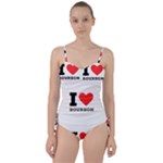 I love bourbon  Sweetheart Tankini Set