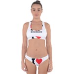 I love bourbon  Cross Back Hipster Bikini Set