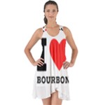 I love bourbon  Show Some Back Chiffon Dress