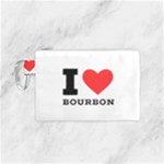 I love bourbon  Canvas Cosmetic Bag (Small)