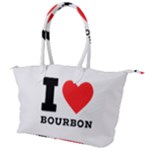 I love bourbon  Canvas Shoulder Bag