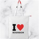 I love bourbon  Double Zip Up Tote Bag