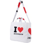 I love bourbon  Square Shoulder Tote Bag