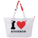 I love bourbon  Full Print Shoulder Bag