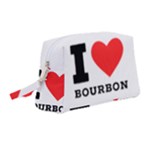 I love bourbon  Wristlet Pouch Bag (Medium)