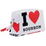 I love bourbon  Wristlet Pouch Bag (Large)