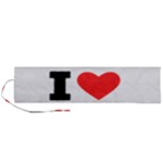 I love bourbon  Roll Up Canvas Pencil Holder (L)