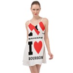 I love bourbon  Summer Time Chiffon Dress