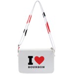 I love bourbon  Double Gusset Crossbody Bag