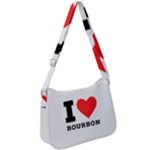 I love bourbon  Zip Up Shoulder Bag