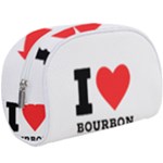 I love bourbon  Make Up Case (Large)