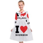 I love bourbon  Kids  Midi Sailor Dress