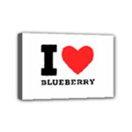 I love blueberry  Mini Canvas 6  x 4  (Stretched)