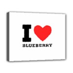 I love blueberry  Canvas 10  x 8  (Stretched)