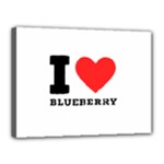 I love blueberry  Canvas 16  x 12  (Stretched)