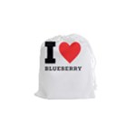 I love blueberry  Drawstring Pouch (Small)