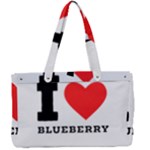 I love blueberry  Canvas Work Bag