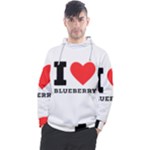 I love blueberry  Men s Pullover Hoodie