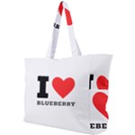 I love blueberry  Simple Shoulder Bag