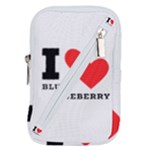 I love blueberry  Belt Pouch Bag (Small)