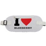 I love blueberry  Rounded Waist Pouch