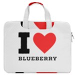 I love blueberry  MacBook Pro 13  Double Pocket Laptop Bag