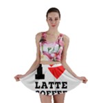 I love latte coffee Mini Skirt