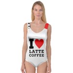 I love latte coffee Princess Tank Leotard 