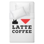 I love latte coffee Duvet Cover (Single Size)