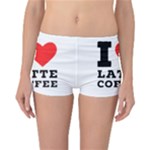 I love latte coffee Reversible Boyleg Bikini Bottoms