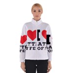 I love latte coffee Women s Bomber Jacket