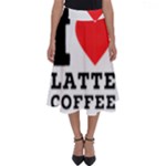 I love latte coffee Perfect Length Midi Skirt