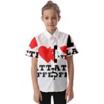 I love latte coffee Kids  Short Sleeve Shirt