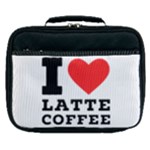 I love latte coffee Lunch Bag